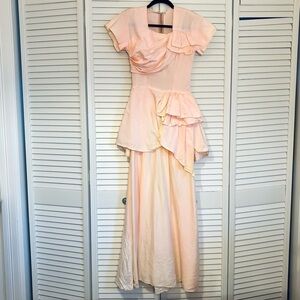 pink with blue dress Baltic Born Womens Myers Dress | Blue + Pink Floral